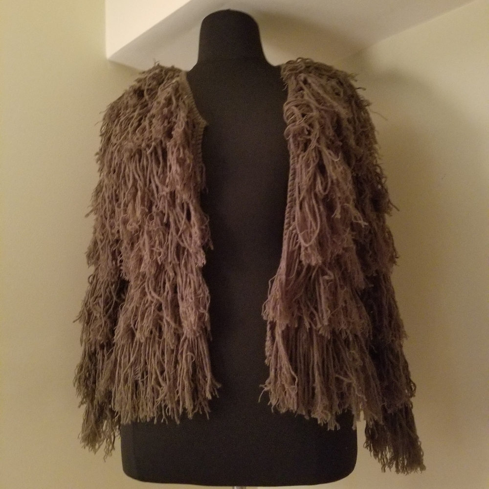 Shaggy Cardigan